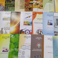India 2018 Year pack of 52 Blank Folders on Mahatma Gandhi Joints Issue Wildlife Hockey Police