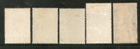 India 1948 Year Pack 5 Stamps Mahatma Gandhi First Anni. of Independance MLH - Phil India Stamps