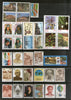 India 1997 Year Pack of 71 Stamps Buddha Tourism Flowers Military Children’s Day Police Patel Nehru Famous People MNH