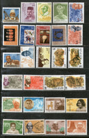 India 1999 Year Pack 62 Stamps Arts Craft Lion Ship DRDO Sikhism Military Sculpture MNH - Phil India Stamps