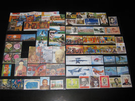 India 2007 Year Pack 72 Stamps Cricket AirForce Film Gandhi Bridge Buddha MNH