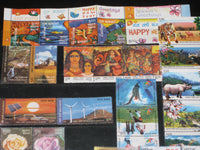 India 2007 Year Pack 72 Stamps Cricket AirForce Film Gandhi Bridge Buddha MNH