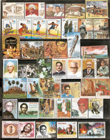 India 2008 Year Pack 79 Stamps Butterfly Cinema Saibaba Ship Christmas Brahmos Hindu Mythology MNH
