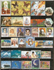 India 2008 Year Pack 79 Stamps Butterfly Cinema Saibaba Ship Christmas Brahmos Hindu Mythology MNH