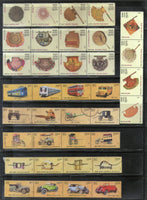 India 2017 Year Pack of 216 Stamps Mahatma Gandhi Joints Issue Ramayan Mahabharat Headgears MNH