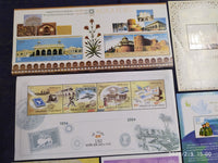 India 2004 Year Pack of 6 M/s on Taj Mahal Trigonometry Peace Keeping India Post Tarangini MNH