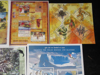 India 2009 Year Pack of 12 M/s Horses Whale Gandhi Textile Polar Antarctica Hindu Mythology Joints Issue MNH