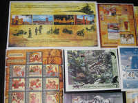 India 2009 Year Pack of 12 M/s Horses Whale Gandhi Textile Polar Antarctica Hindu Mythology Joints Issue MNH