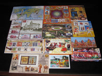India 2010 Year Pack of 12 M/s Stamp on Stamp Astrological Sign  Games Mexico Jionts Issue Biodiversity  Dance Baton Relay Birds MNH