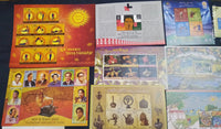 India 2016 Year Pack of 17 M/s on Birds Wildlife Orchids Metal Craft Parrots Joints Issue Tourism Mother Teresa MNH