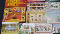 India 2016 Year Pack of 17 M/s on Birds Wildlife Orchids Metal Craft Parrots Joints Issue Tourism Mother Teresa MNH
