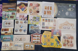 India 2018 Year Pack of 23 M/s on Mahatma Gandhi Solar System Tourism Handicraft Handloom Joints Issue Hockey Odd Shaped MNH