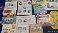 India 2018 Year Pack of 23 M/s on Mahatma Gandhi Solar System Tourism Handicraft Handloom Joints Issue Hockey Odd Shaped MNH