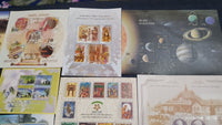 India 2018 Year Pack of 23 M/s on Mahatma Gandhi Solar System Tourism Handicraft Handloom Joints Issue Hockey Odd Shaped MNH