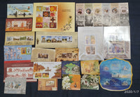 India 2019 Year Pack of 20 M/s on Mahatma Gandhi Fragrance Sikhism Fashion Textile WW I Joints Issue MNH