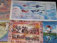 India 2007 Year pack of 11 M/s Gandhi Energy Airforce Rose Bridge Buddha Fairs Aeroplane MNH