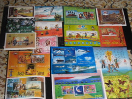 India 2008 Year Pack 16 M/s Olympic Butterfly Ship Flower China Cinema Ship MNH