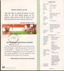 India 1994 Mahatma Gandhi 125th Birth Anniversary Cancelled Folder # CF1417