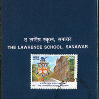 India 1997 Lawrence School Sanawar Phila-1566 Cancelled Folder