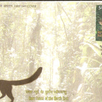 India 2009 Rare Fauna of the North East Animals Wildlife Monkey Phila- 2506-8 FDC
