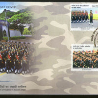 India 2022 Permanent Commission To Women Officers In Indian Army Military 4v FDC