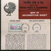 India 1984 Asiatic Society Phila-958 Cancelled  Folder
