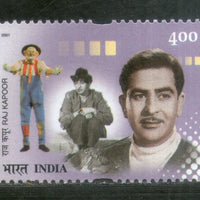 India 2001 Raj Kapoor Film Actor Phila-1880 MNH Cinema Movie