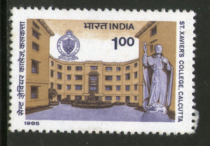 India 1985 St. Xavier's College Calcutta Education Architecture Phila-1005 MNH