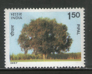 India 1987 Indian Trees Pipal Phila-1105 MNH