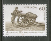 India 1987 Veer Narayan Singh Phila-1111 MNH