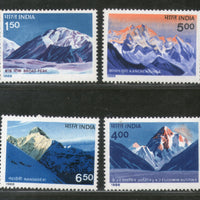 India 1988 Himalayan Peaks Mountain Phila-1145-48 MNH