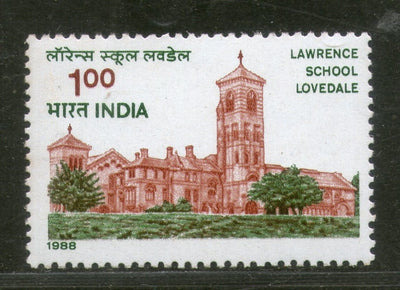 India 1988 Lawrence School Lovedale Phila-1151 MNH