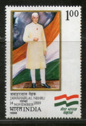 India 1988 Jawaharlal Nehru Birth Cent. Phila-1170 MNH