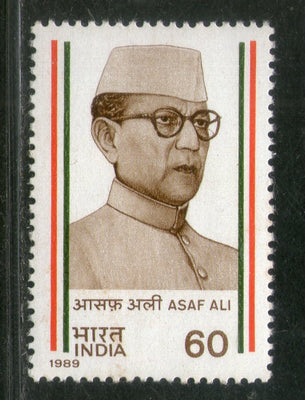 India 1989 Asaf Ali  Phila-1181 MNH