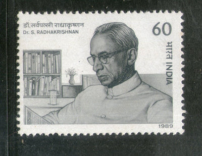 India 1989 Servepalli Radhakrishnan Phila-1208 MNH