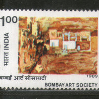 India 1989 Bombay Art Society Painting Phila-1224 MNH