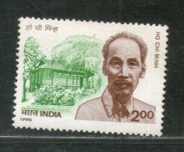 India 1990 Ho Chi Minh Vietnam Leader Phila-1233 MNH