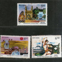 India 1990 Historic Cities of India Phila-1257-59 MNH