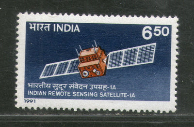 India 1991 Remote Sensing Satellite Phila-1273 MNH