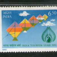 India 1991 India Tourism Year Kites Phila-1314 MNH