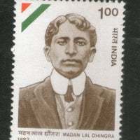 India 1992 Madan Lal Dhingra 1v Phila-1358 MNH