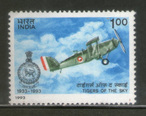 India 1993 Squadron Indian Air Force Military 1v Phila-1368 MNH
