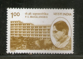 India 1993 Prof. P. C. Mahalanobis 1v Phila-1376 MNH