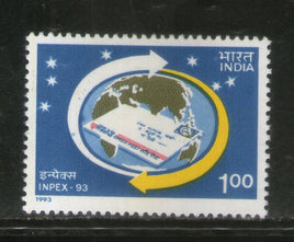 India 1993 INPEX 93 Calcutta 1v Phila-1394 MNH
