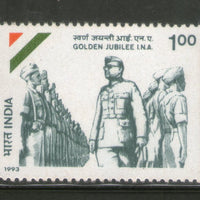 India 1993 Subhas Chandra Bose INA 1v Phila-1398 MNH
