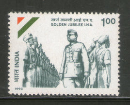 India 1993 Subhas Chandra Bose INA 1v Phila-1398 MNH