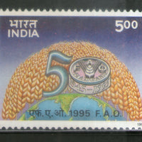India 1995 Food & Agriculture Organization FAO 1v Phila-1464 MNH