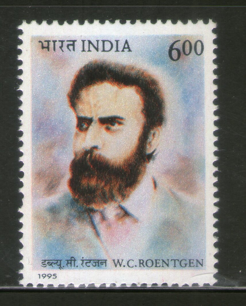 India 1995 W. C. Roentgen Discover of X-ray 1v Phila-1466 MNH