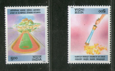 India 1996 XXVI Olympic Games 2v Phila-1496a MNH