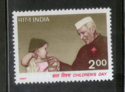 India 1997 National Children's Day Jawaharlal Nehru Phila-1584 1v MNH